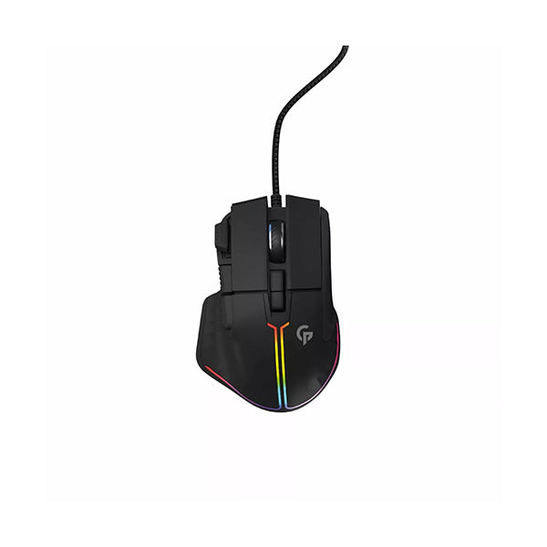Porodo Electronics Accessories Black / Brand New Porodo Gaming 8D Wired RGB Gaming Mouse, PDX316-BK