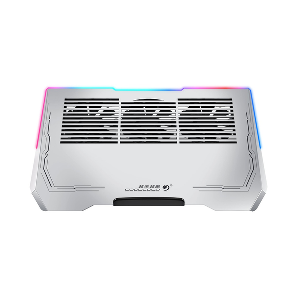 Porodo Electronics Accessories Porodo Gaming Al RGB Laptop Cooling Multi-Fan, 3 Fan Levels, PDX117