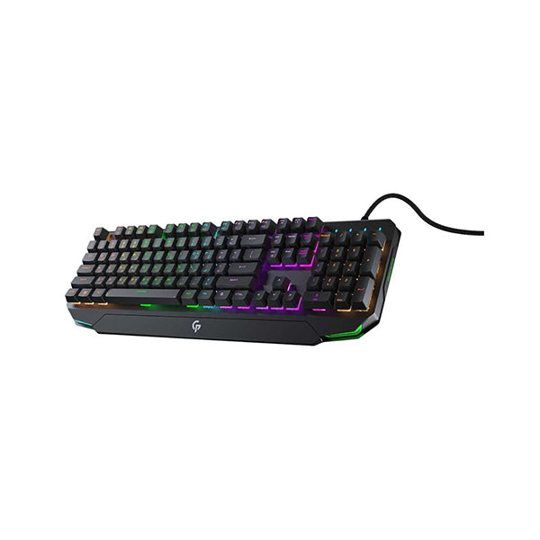 Porodo Electronics Accessories Black / Brand New Porodo Gaming Mechanical Gaming Keyboard Ultra With Rainbow Lighting And Aluminum Panel