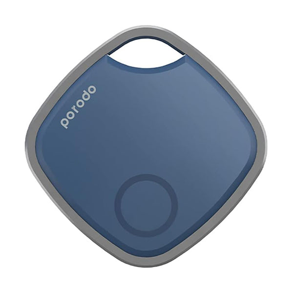 Porodo GPS Accessories Blue / Brand New Porodo, Lifestyle Smart Tracker Keep Your Things Safe & Within Reach, Anti-Lost, Last-Seen Tracking, Replaceable Battery, Find Tracker Alarm, Waterproof, Protect-your-Valuables-Keychain