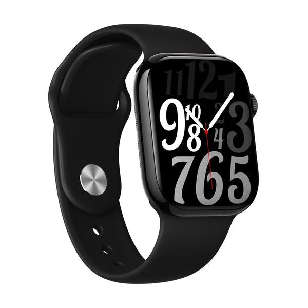 Porodo Jewelry Black / Brand New Porodo Magnifico Pro Smart Watch, Bluetooth Calling, 2.0" HD Display, 9.8mm Sim