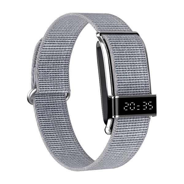 Porodo Jewelry Silver / Brand New Porodo Trackfit Pro Smart Bracelet Fitness Tracker with Display App, PDS18, Available in 3 Colors