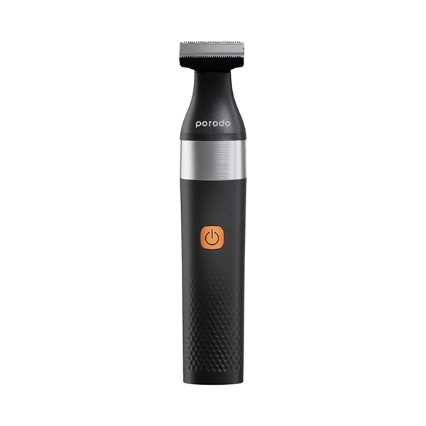 Porodo Personal Care Black / Brand New Porodo, Lifestyle Dual Blade Beard Trimmer, Dual Output: USB-A, Type-C, 45W PD, 30W QC, Simultaneous Charging, Universal Compatibility | PD-LSROBT-BK