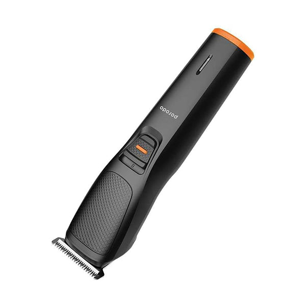 Porodo Personal Care Black / Brand New Porodo, Lifestyle Wide T-Blade Beard Trimmer 4 Combs Included,-USB-C Charging Port, Cordless Design, 600mAh Capacity, Hook Hanger