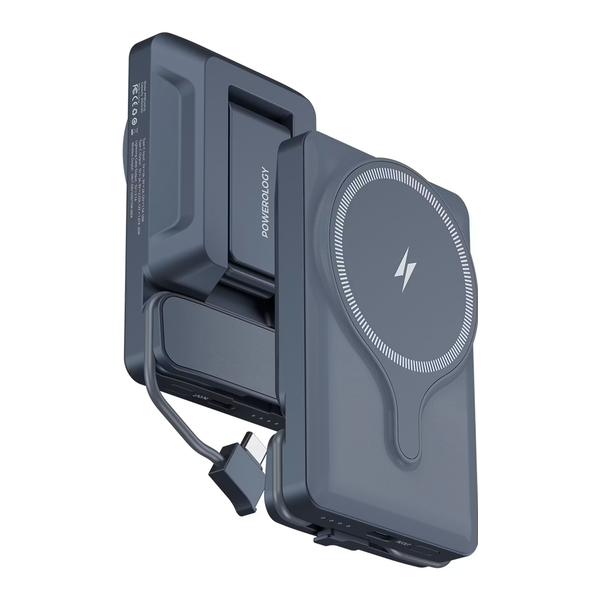 Powerology Electronics Accessories Brand New / 1 Year Powerology 5000mAh Power Bank With Magnetic Wireless Charger Car Mount