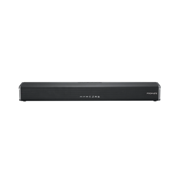 Promate Audio Black / Brand New / 1 Year Promate, 60W Ultra-Slim SoundBar with Built-in Subwoofer, CASTBAR-60.EU