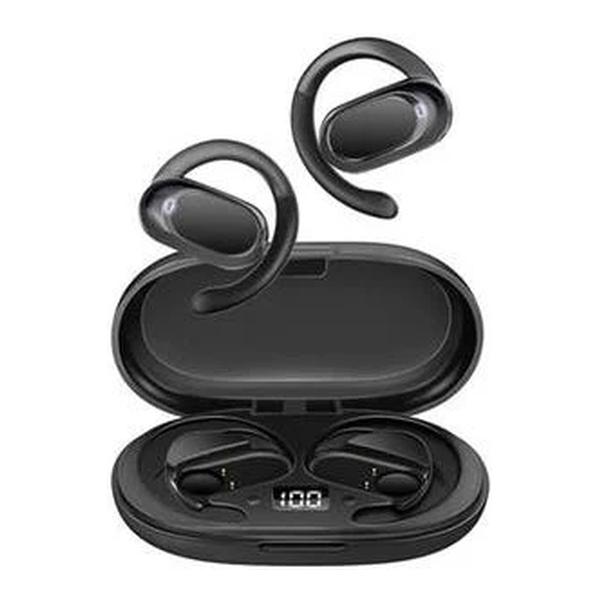 Promate Audio Black / Brand New Promate AeroTune SportFit Open Ear True Wireless Earbuds with IntelliTouch