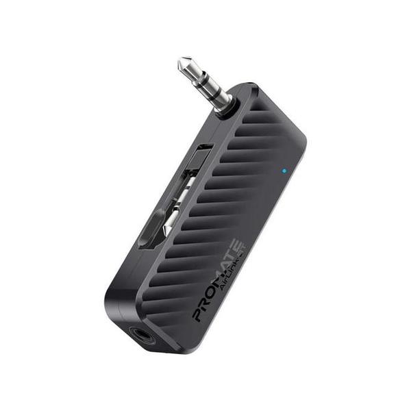 Promate Audio Black / Brand New / 1 Year Promate AirLink-BT Compact AUX to Bluetooth Audio Transmitter Adapter