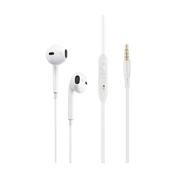 Promate Audio White / Brand New / 1 Year Promate, GearPod-IS2, Lightweight High-Performance Stereo Earbuds