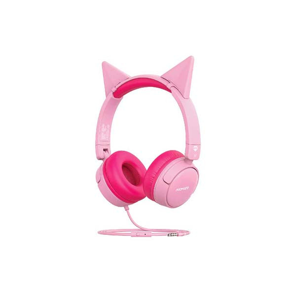 Promate Audio Pink / Brand New / 1 Year Promate, Jewel, HD Stereo KidSafe Wired Headset