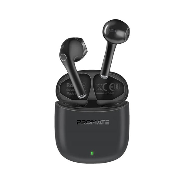 Promate Audio Black / Brand New Promate, Lima High Definition ENC TWS Wireless Earbuds with IntelliTouch - LIMA