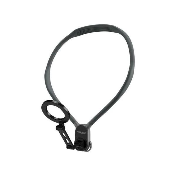 Promate Audio Black / Brand New Promate MagView Flexible Neckband MagSafe Compatible Phone Mount for Handsfree POV
