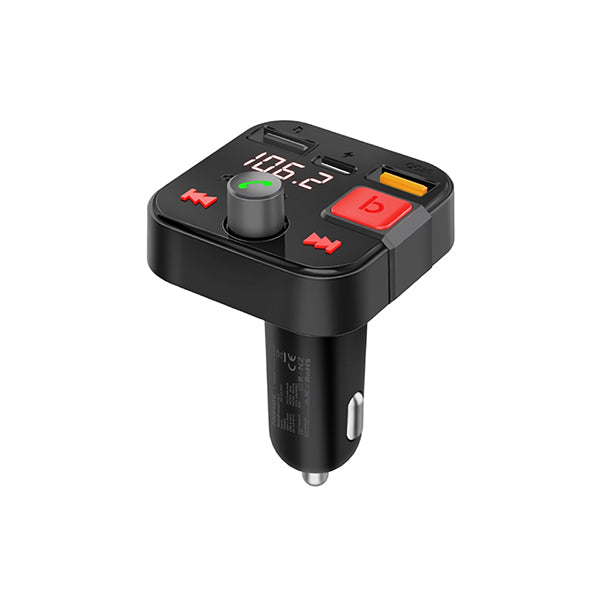 Promate Audio Black / Brand New / 1 Year Promate, PowerTune-30W, FM Transmitter Kit with Handsfree & Quick Charge 3.0