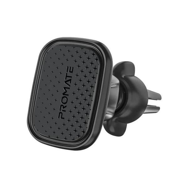 Promate Communications Black / Brand New / 1 Year Promate VentMag-XL SecureGrip AC Vent Magnetic Smartphone Holder