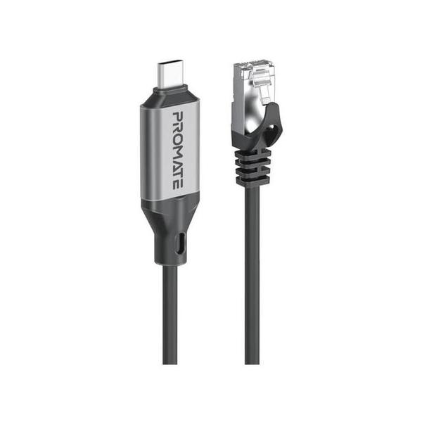 Promate Electronics Accessories Brand New Promate CLink-RJ45 High-Speed USB-C to Gigabit Ethernet Cable
