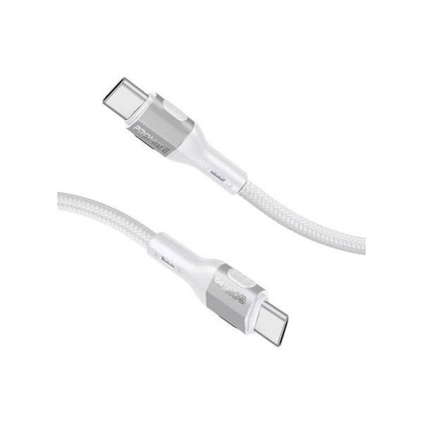 Promate Electronics Accessories Grey / Brand New Promate FletchLink-CC Tough-Built 60W Power Delivery USB-C Cable