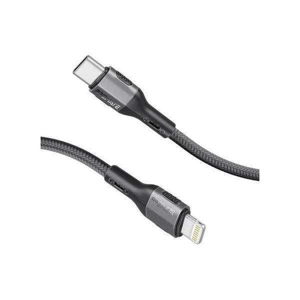 Promate Electronics Accessories Black / Brand New Promate FletchLink-Ci Tough-Built 27W Power Delivery USB-C to Lightning Cable