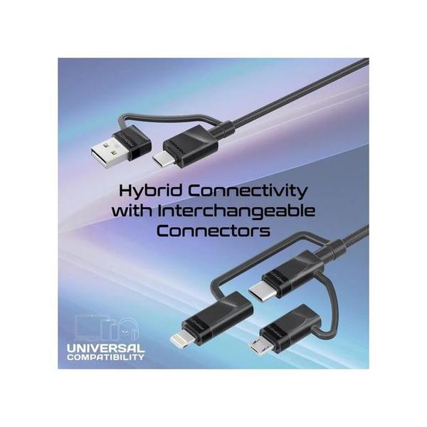 Promate PentaPower 6-in-1 Hybrid MultiConnector cable Price in Lebanon ...