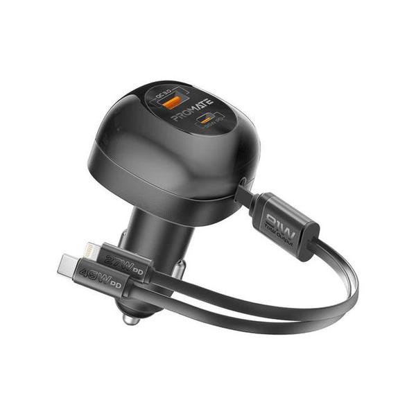 Promate Electronics Accessories Black / Brand New / 1 Year Promate POWERDRIVE-RCI81 Car Charger With 81W Total Output