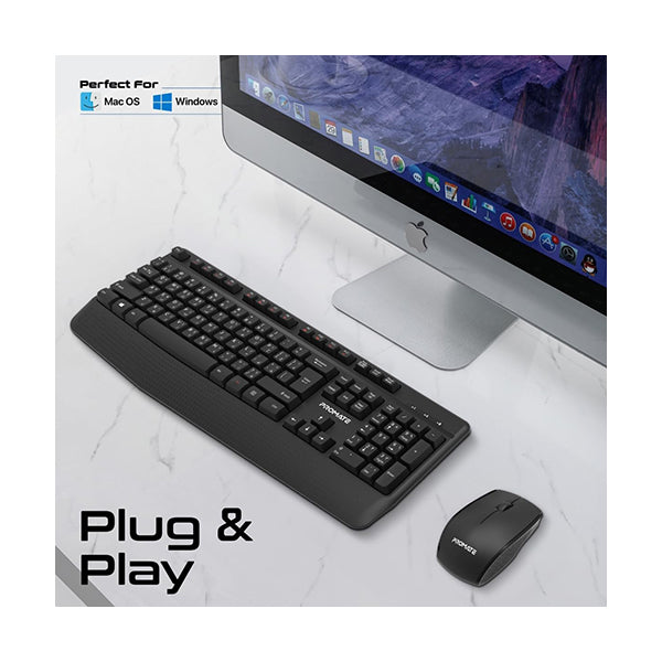Promate PROCOMBO-14.E/A Wireless Keyboard and Mouse Price in Lebanon ...