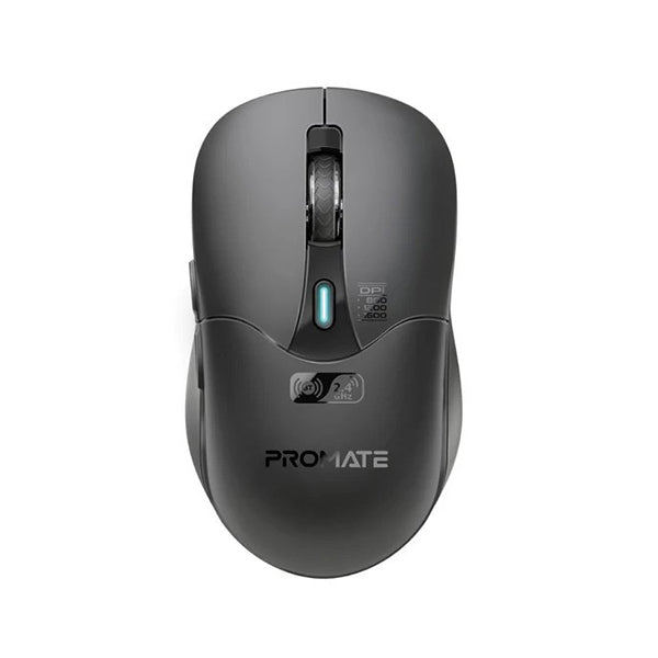 Promate Electronics Accessories Black / Brand New / 1 Year Promate, Samo, Dual Mode Rechargeable Wireless Mouse with BT & RF Connectivity