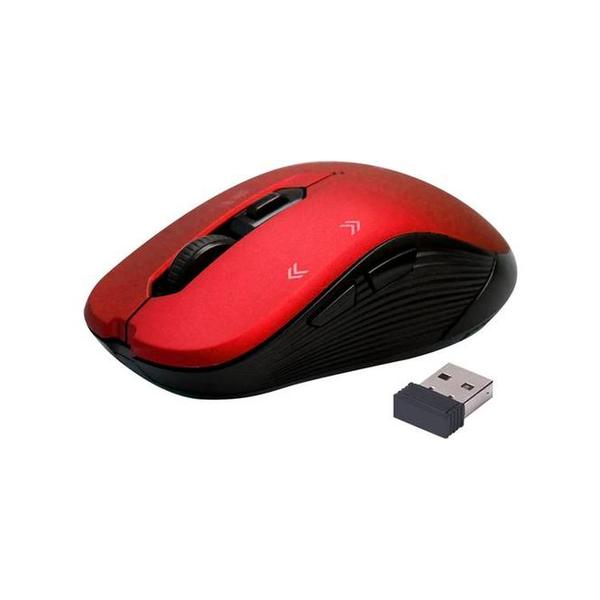 Promate Electronics Accessories Red / Brand New / 1 Year Promate Slider Optical Tracking Wireless Ergonomic Mouse