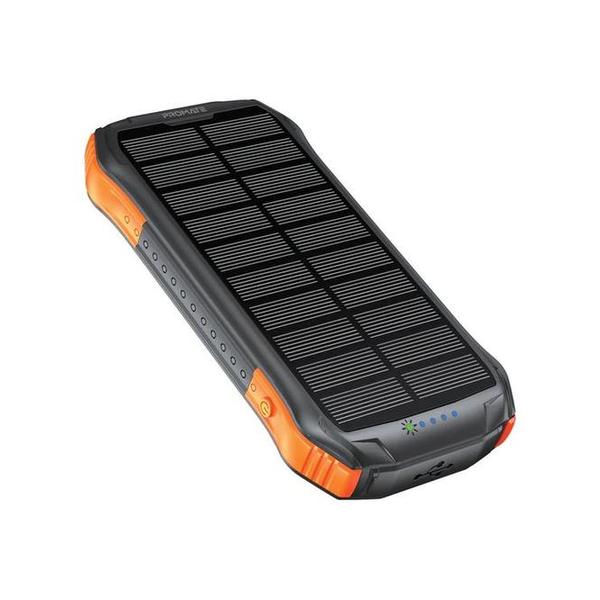 Promate Electronics Accessories Brand New / 1 Year Promate SolarTank-10PDQi 10000mAh Rugged EcoLight™ Solar Power Bank