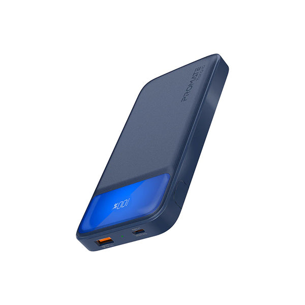 Promate Electronics Accessories Navy / Brand New / 1 Year Promate, Torq-10, 10000mAh Super-Slim Power Bank