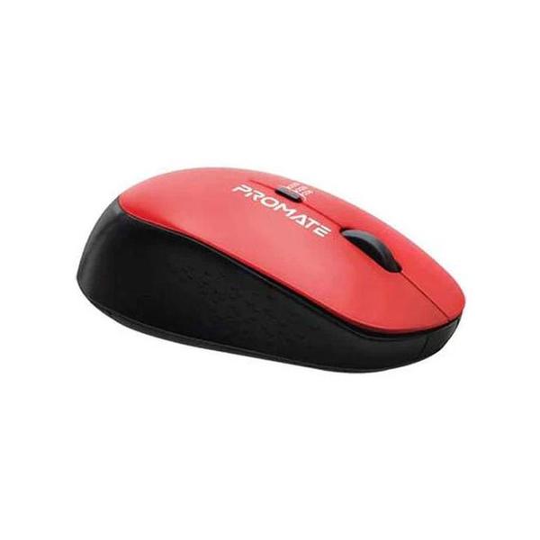 Promate Electronics Accessories Red Black / Brand New / 1 Year Promate Tracker 1600DPI MaxComfort Ergonomic Wireless Mouse