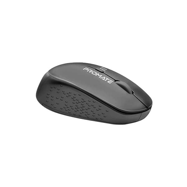 Promate Electronics Accessories Black / Brand New / 1 Year Promate, Tracker, 1600DPI MaxComfort Ergonomic Wireless Mouse