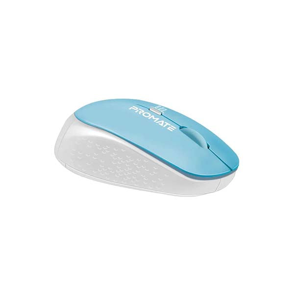 Promate Electronics Accessories Blue White / Brand New / 1 Year Promate, Tracker, 1600DPI MaxComfort Ergonomic Wireless Mouse