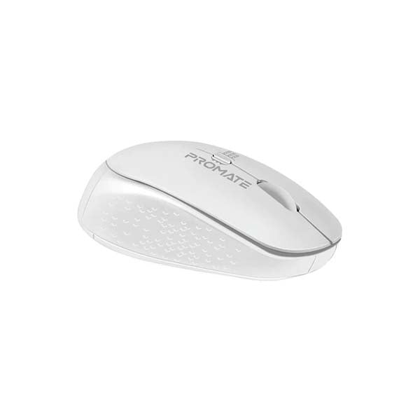 Promate Electronics Accessories White / Brand New / 1 Year Promate, Tracker, 1600DPI MaxComfort Ergonomic Wireless Mouse