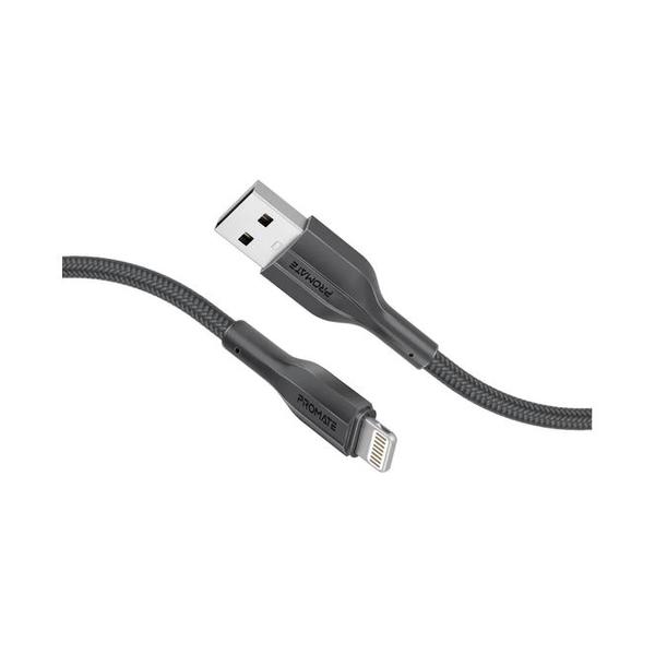Promate Electronics Accessories Black / Brand New Promate XCord-Ai200 High Tensile Strength Data & Charge Cable for Apple Devices