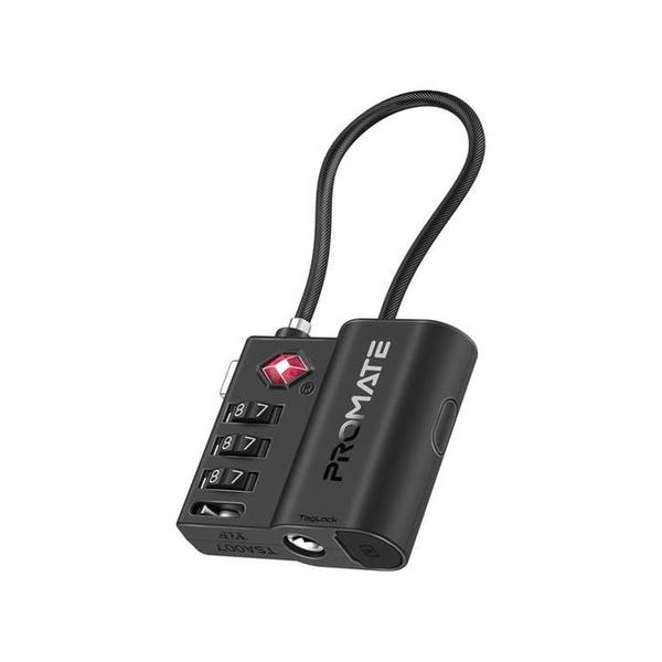 Promate GPS Accessories Brand New Promate TagLock TSA Luggage Lock with Smart Precision Tracking Tag, works with Find My App