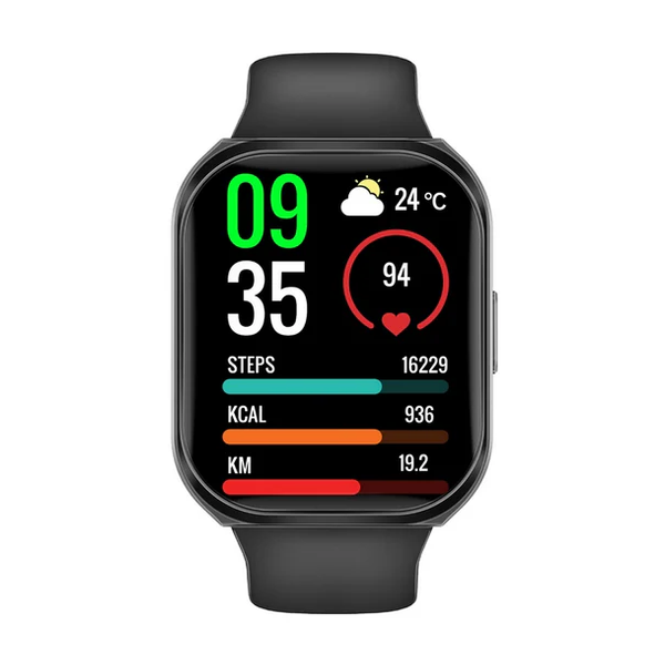 Promate Jewelry Black / Brand New / 1 Year Promate, 2.0" ActivLife Smartwatch with BT Calling, XWATCH-TF2