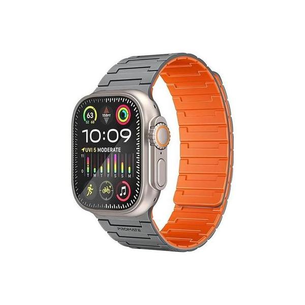 Promate Jewelry Grey / Brand New Promate MagBand-MS Premium Magnetic Silicone Watch Band