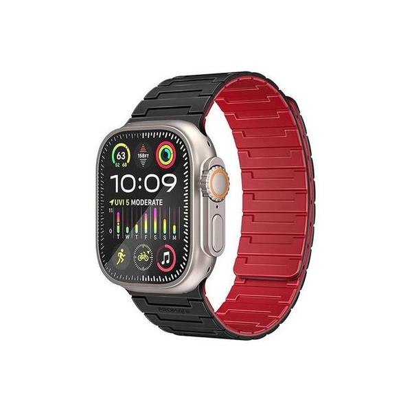 Promate Jewelry Black / Brand New Promate MagBand-MS Premium Magnetic Silicone Watch Band