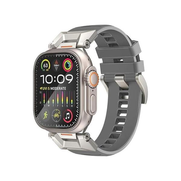 Promate Jewelry Grey / Brand New Promate SilicaBand-Pro Premium Sports FKM Flouro-Rubber Watch Band