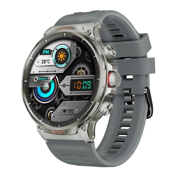 Promate Jewelry Silver / Brand New / 1 Year Promate XWATCH-R20 Tough-Built Fitness Tracker Smartwatch with BT Calling