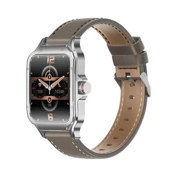 Promate Jewelry Silver / Brand New / 1 Year Promate XWatch-RM ActivLife Curved AMOLED Screen Smartwatch with BT Calling