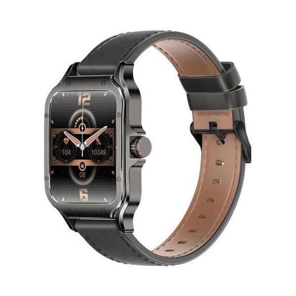 Promate Jewelry Black / Brand New / 1 Year Promate XWatch-RM ActivLife Curved AMOLED Screen Smartwatch with BT Calling
