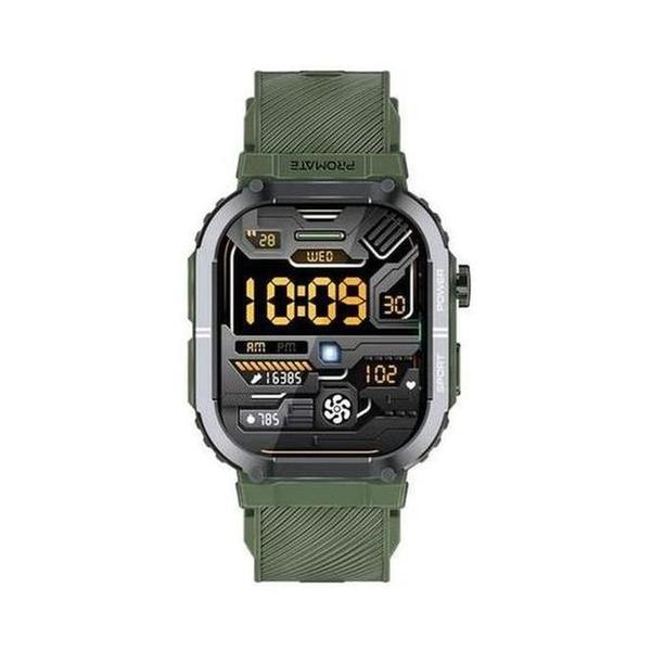 Promate Jewelry Green / Brand New / 1 Year Promate XWATCH-SL SportFit Tough-Built Smartwatch with BT Calling