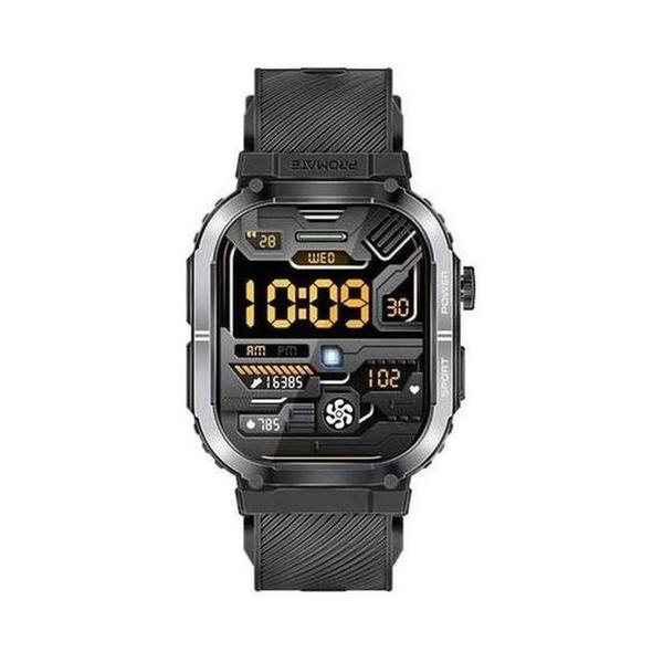Promate Jewelry Black / Brand New / 1 Year Promate XWATCH-SL SportFit Tough-Built Smartwatch with BT Calling