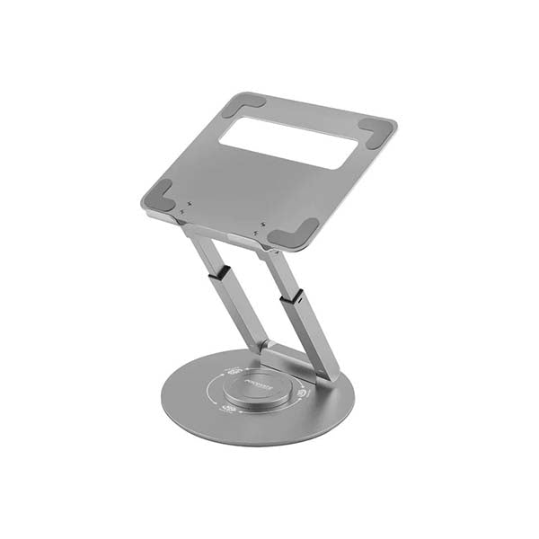 Promate Office Furniture Silver / Brand New / 1 Year Promate, DeskMate-6, Ergonomic Multi-Level Aluminium Laptop Stand