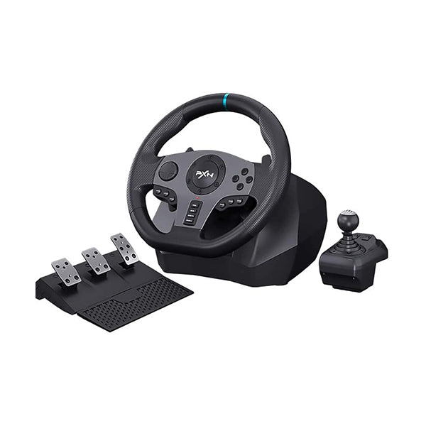PXN Electronics Accessories Black / Brand New PXN Racing Wheel Steering Wheel - V9 Driving Wheel 270°/ 900° Degree Vibration Gaming Steering Wheel with Shifter and Pedal for PS4, PC, Xbox One, Xbox Series S/X,PS3 (V9)