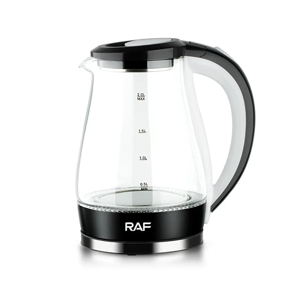 RAF Kitchen & Dining Black / Brand New RAF Electric Glass Kettle R-7820