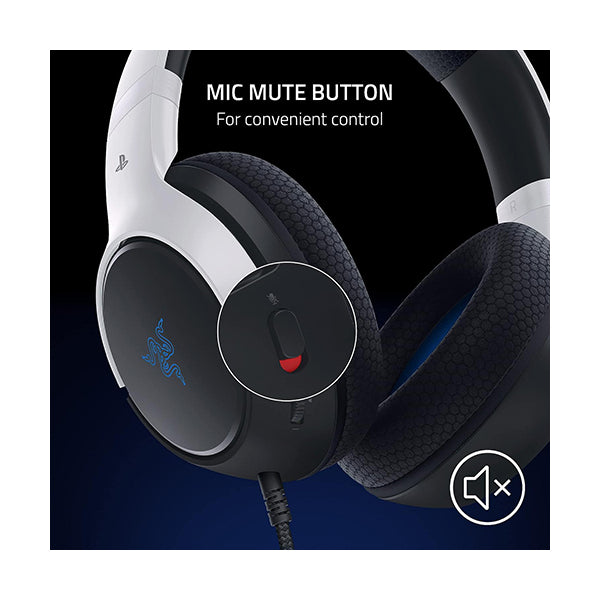 Razer Micro-Casques Gaming Kaira X PS5 Blanc