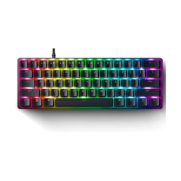 Razer Electronics Accessories Black / Brand New / 1 Year Razer, Huntsman Mini Gaming Keyboard: Fastest Keyboard Switches Ever, Red Switch (Linear Optical Switches), Chroma Rgb Lighting, Pbt Keycaps, Onboard Memory, Classic - RZ03-03390200-R3M1