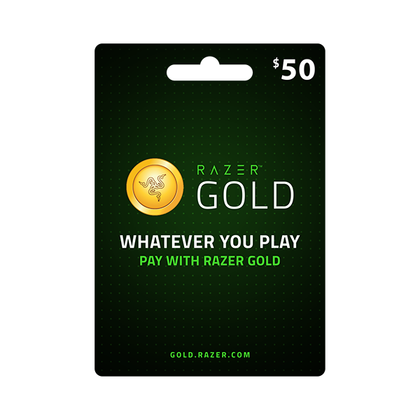 Razer Gold Digital Currency Razer Gold Global USD 50