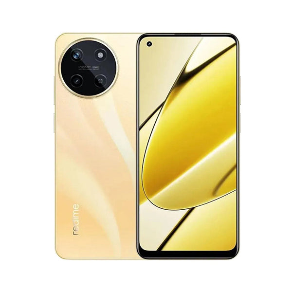Realme Communications Glory Gold / Brand New / 1 Year Realme 11 8GB/256GB + 8GB Extended Memory (Total of 16GB RAM)